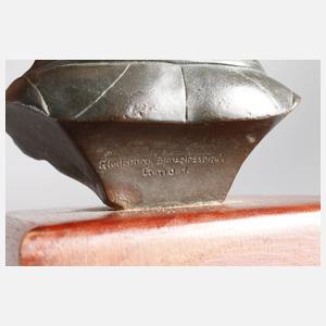 Kleine Bronzebüste Napoleon