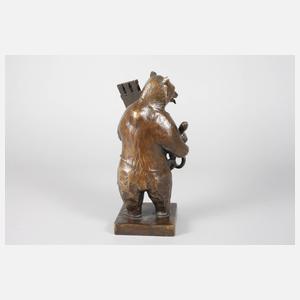 Peter Weck, Bär mit Wappen