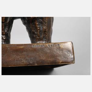 Peter Weck, Bär mit Wappen