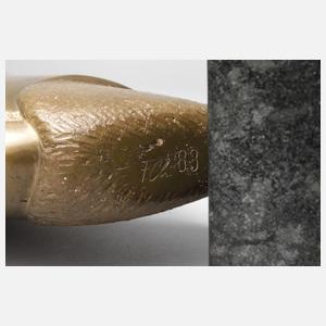 Frantisek Chochola, stilisierter Bronzekopf