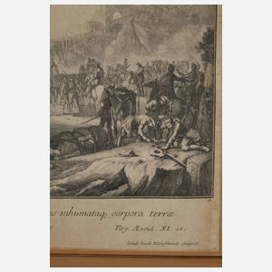 Johann Jakob Kleinschmidt, nach Georg Philipp Rugendas d. ?. ?Soldaten im Lagerg