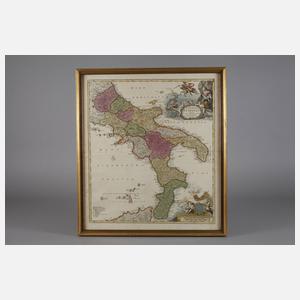 Johann Baptist Homann, Karte S?ditalien