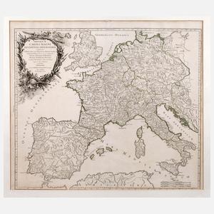 Didier Robert de Vaugondy, Europakarte 1752