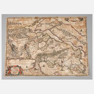 Johannes Janssonius, Karte Griechenland