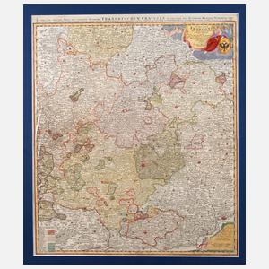 Johann Baptist Homann, Karte des fr?nkischen Kreises