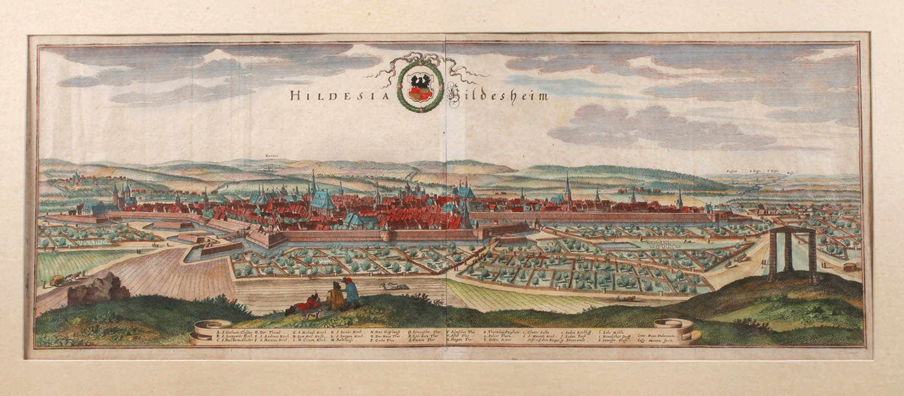 Kaspar Merian, Ansicht Hildesheim