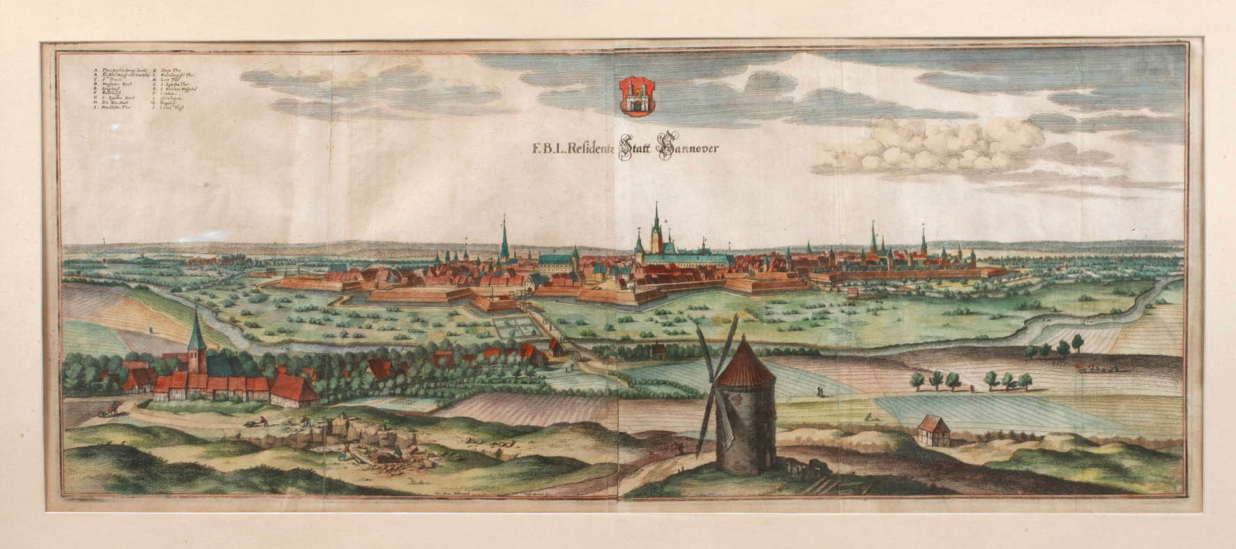 Kaspar Merian, Ansicht Hannover