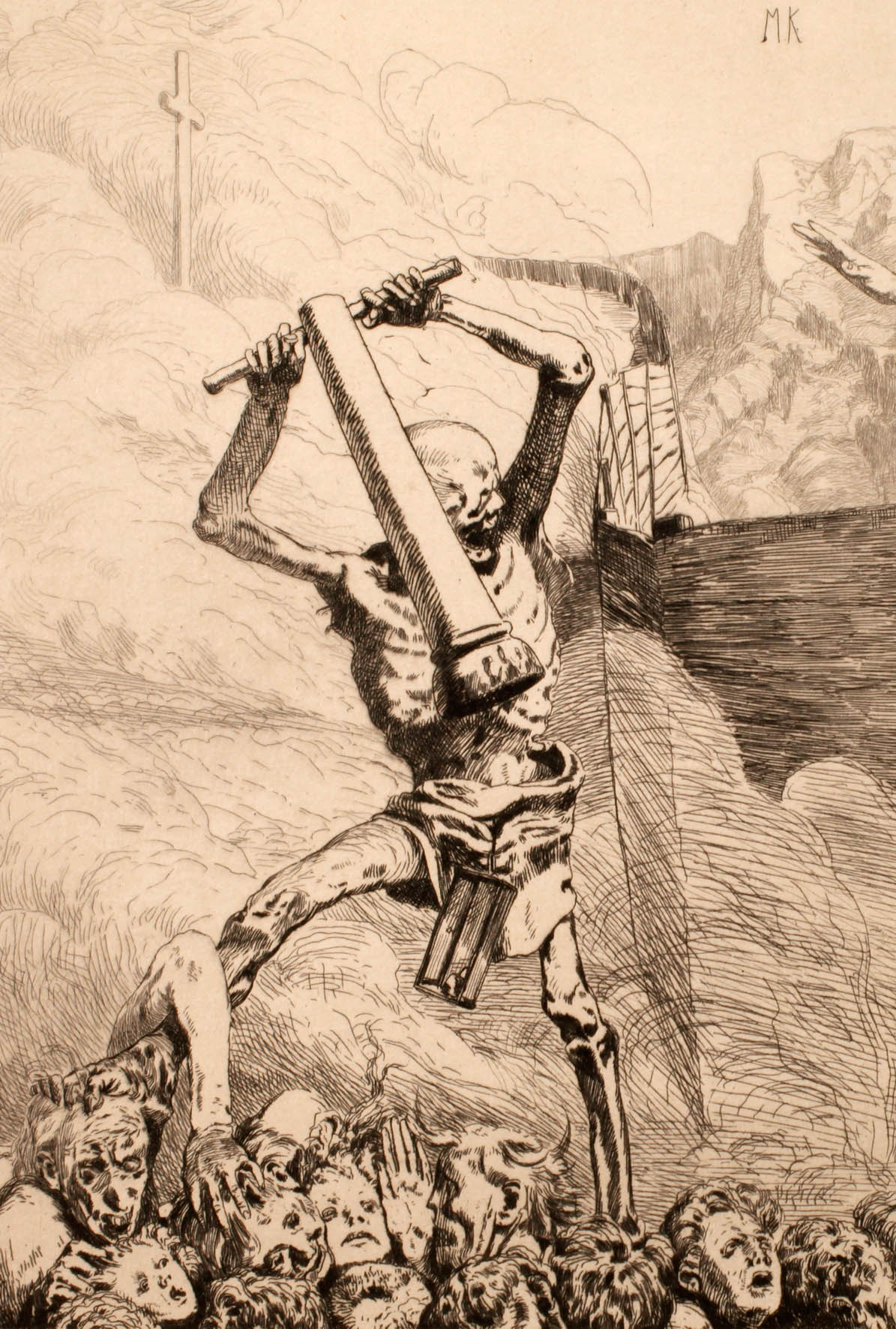 Prof. Max Klinger, ”Dritte Zukunft”