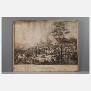 Johann Lorenz Rugendas d. J. ”Wellingtons und Bl?chers Zusammenkunft auf dem Schlachtfelde von belle Alliance 1815”