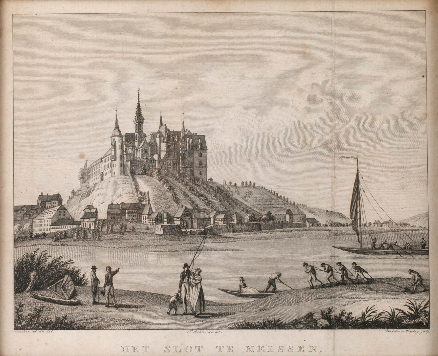 Reinier Vinkeles, Die Albrechtsburg in Meissen