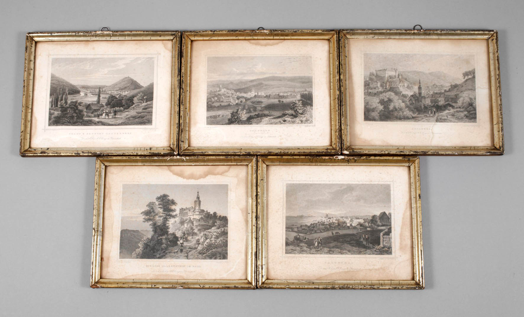 F?nf Stadtansichten Harz