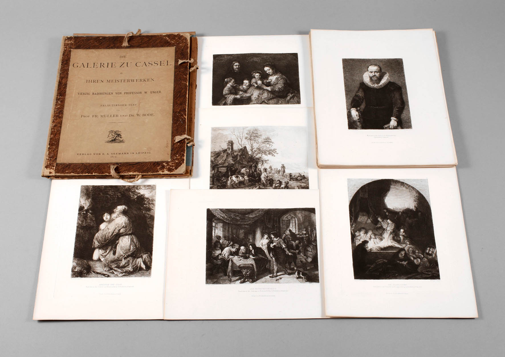 Unger William, ”Die Galerie zu Cassel in ihren Meisterwerken”