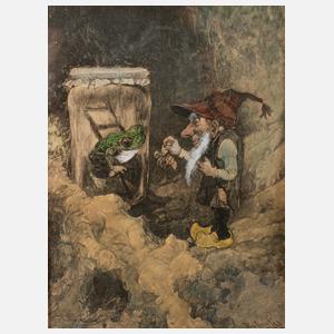 Frühauf, nach Heinrich Schlitt, ”Ein fetter Bissen”