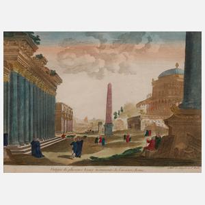 Guckkastenblatt antikes Rom