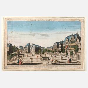 Basset, Guckkastenblatt Frankfurt am Main