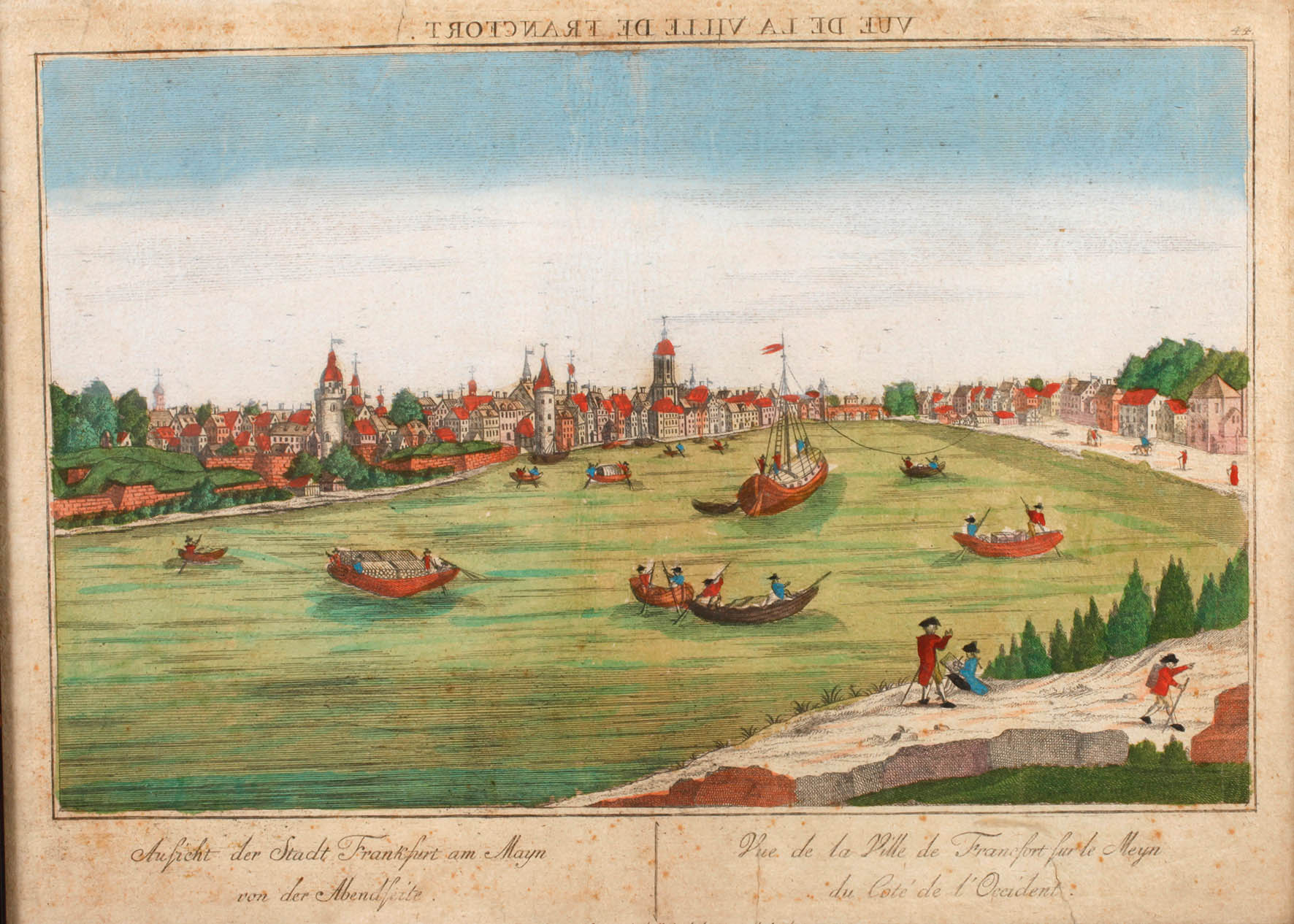 Guckkastenblatt Frankfurt am Main