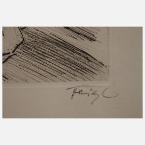 Friedrich Feigl, ”Abraham verbirgt die Engel”