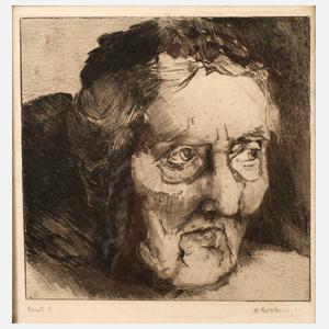 Sven August Nodan, Portrait der Gro?mutter