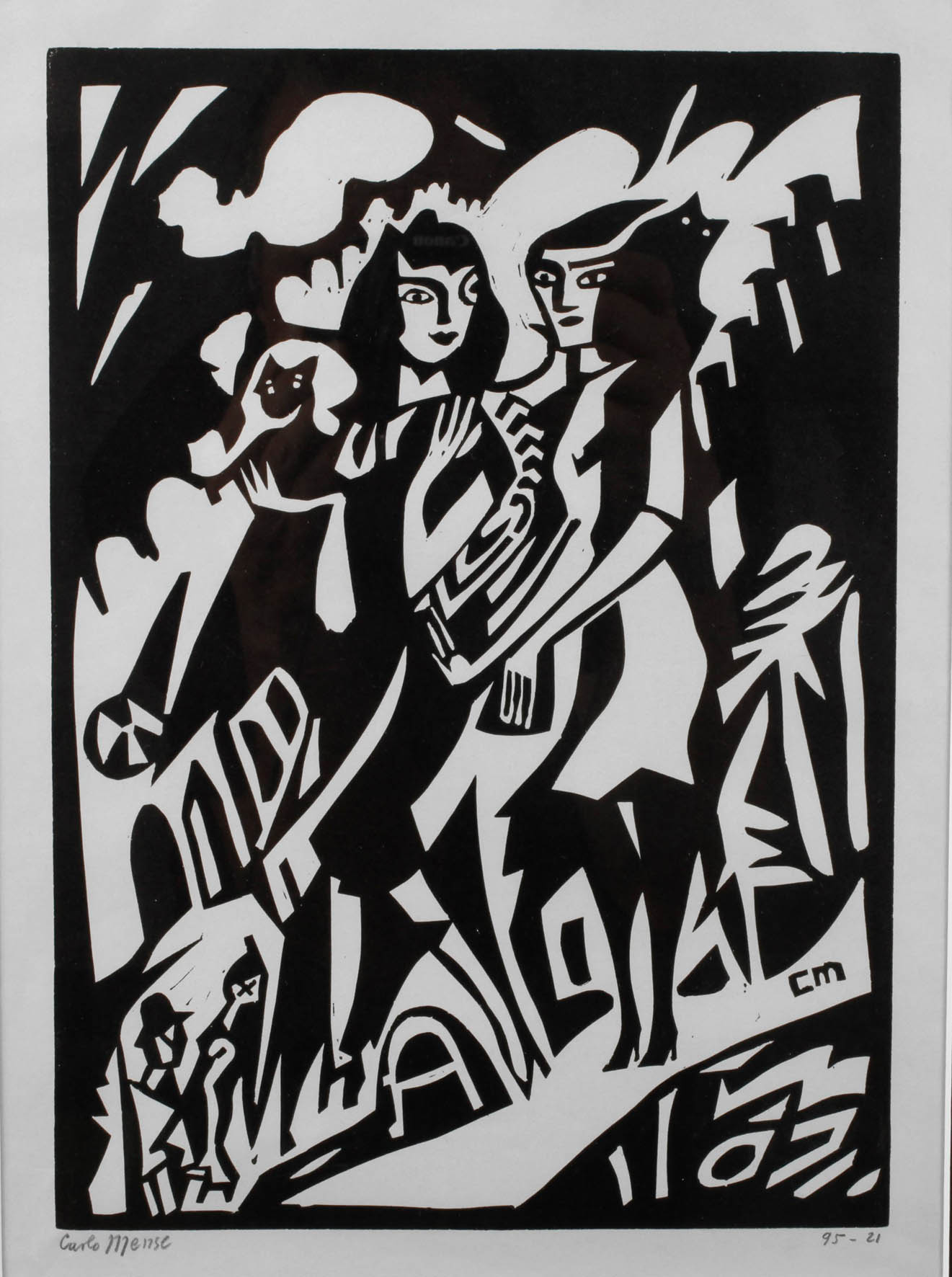 Prof. Carlo Mense, Freundinnen im Park