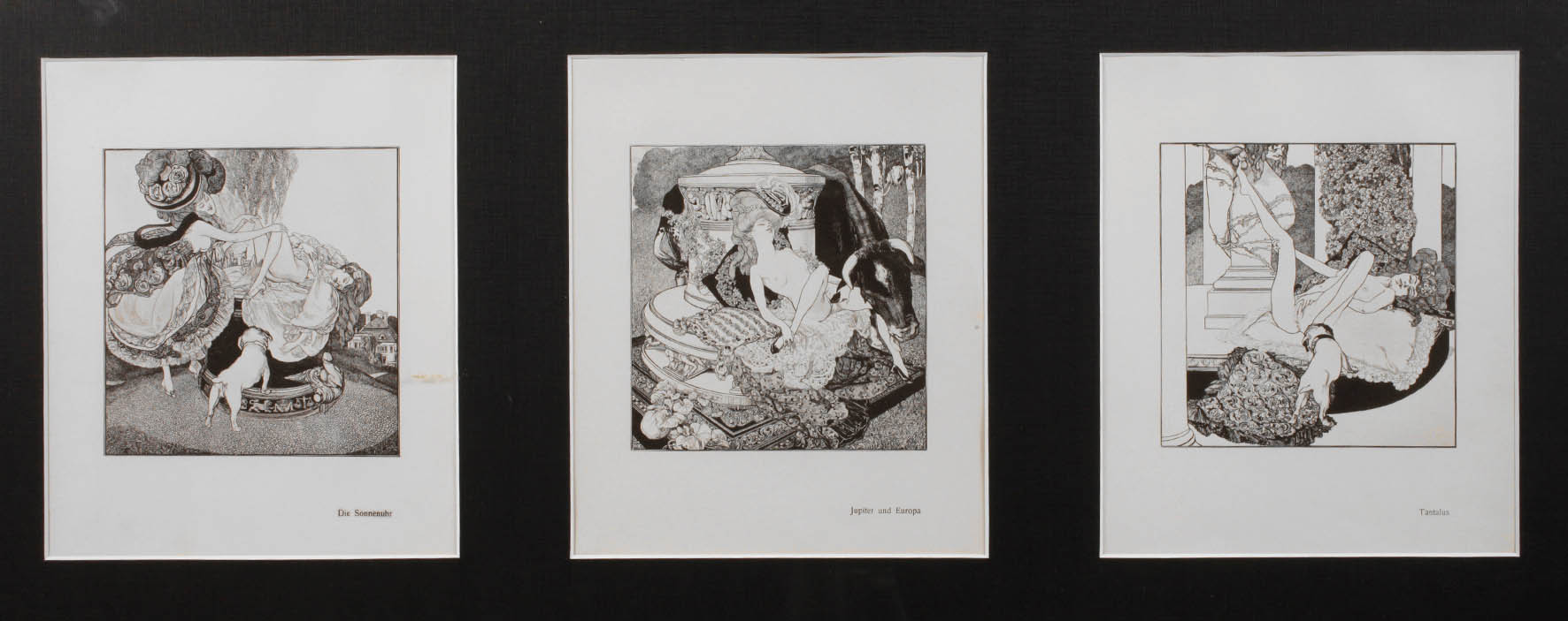 Franz von Bayros, Drei erotische Szenen