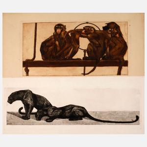 Felix Heynig, Paar Tierdarstellungen