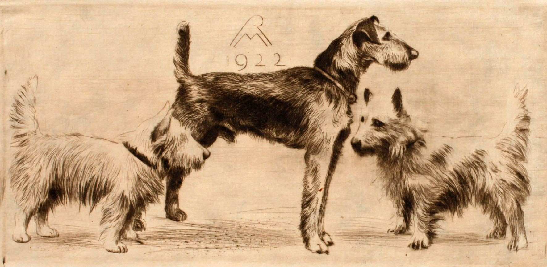 Prof. Richard M?ller, ”Hundegesellschaft”