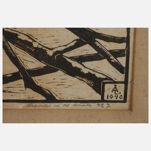 A. Loomeyer, ”Kr?hen im Winter”