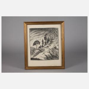 Karl Thylmann, Am Berghang