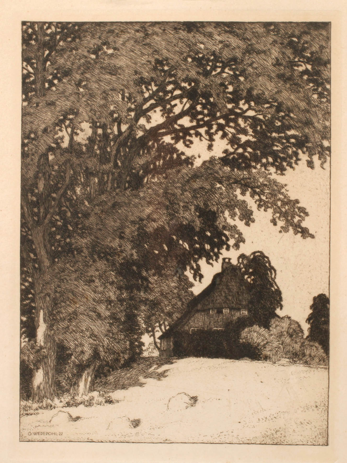 Gerhard Wedepohl, Norddeutsche Landschaft