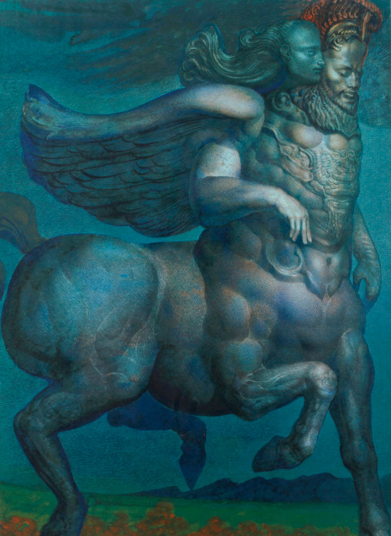 Prof. Ernst Fuchs, Kentauer