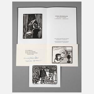 Prof. Conrad Felixm?ller, Konvolut Holzschnitte