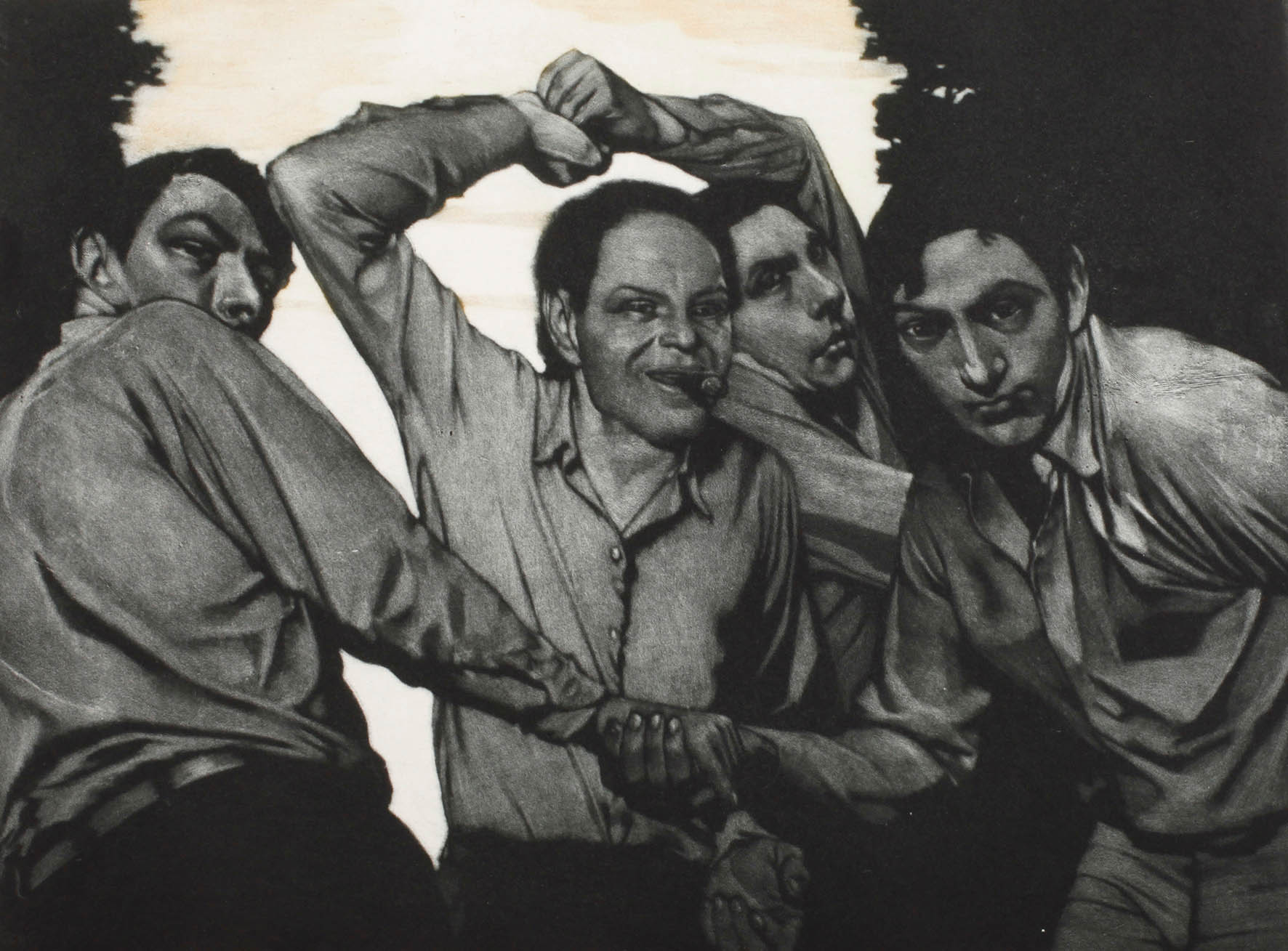 Prof. Johannes Gr?tzke, Vier Freunde