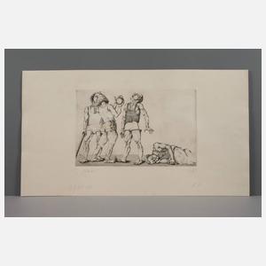 Prof. Baldwin Zettl, ”Athleten”