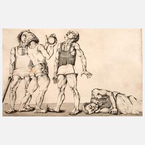 Prof. Baldwin Zettl, ”Athleten”