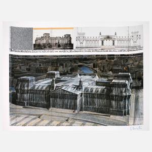 Christo & Jeanne-Claude, ”Wrapped Reichstag”