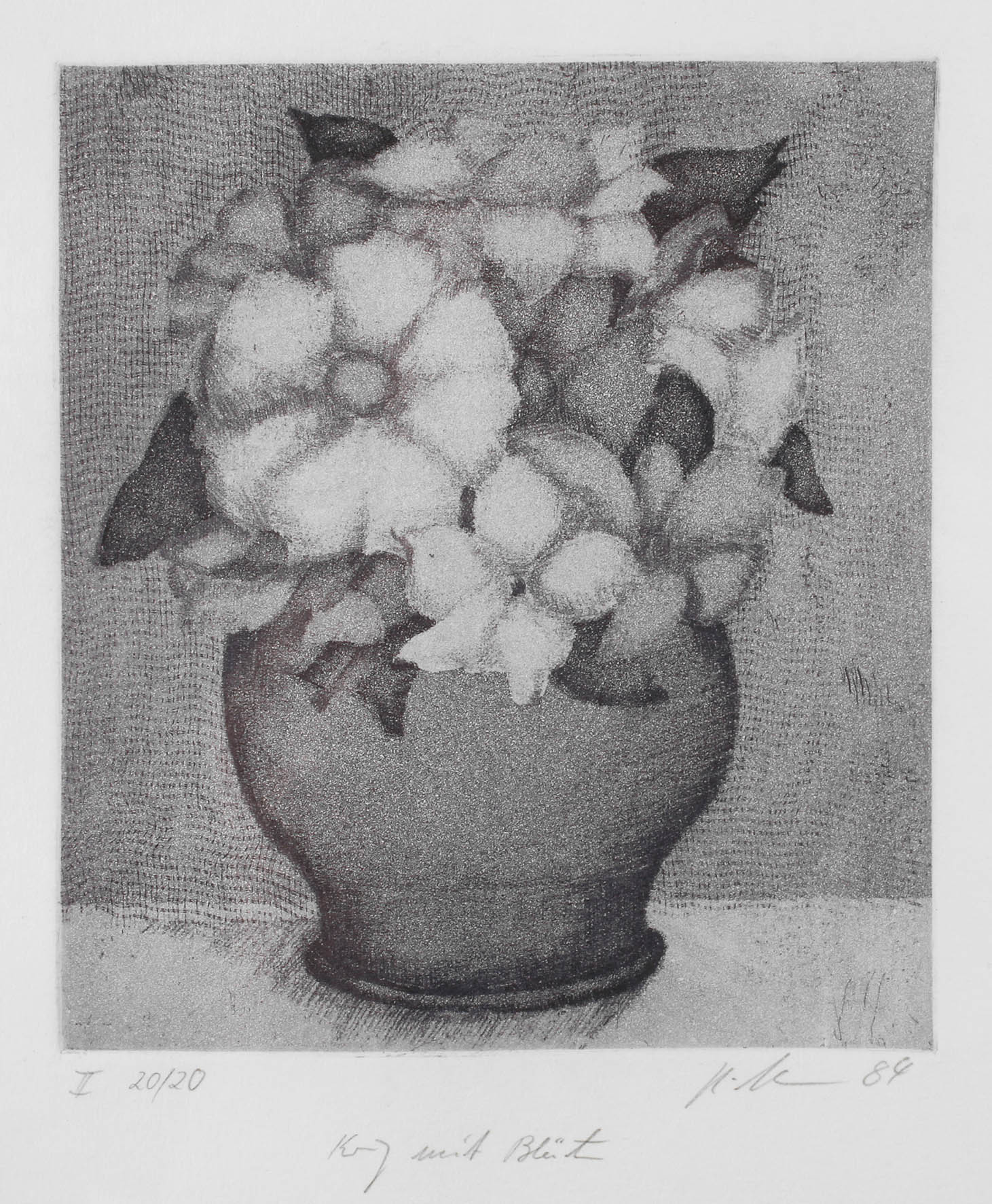 Uwe Bullmann, ”Krug mit Bl?ten”