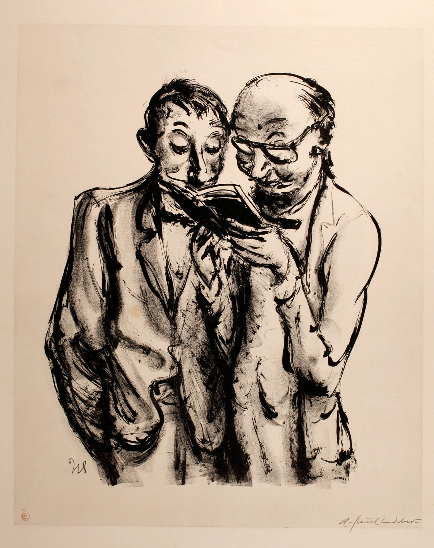 Prof. Andreas Paul Weber, ”Die Leser”