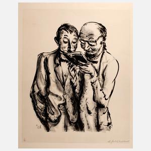 Prof. Andreas Paul Weber, ”Die Leser”