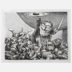 Andreas Paul Weber ”Mit Speck f?ngt man M?use”