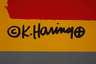 Keith Haring, Plakat der Galerie H?nermann