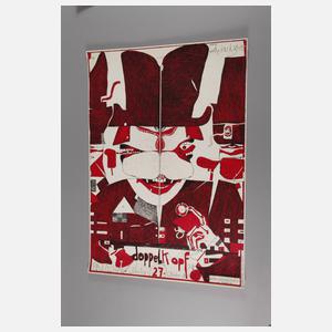 Horst Janssen, ”Laatzen's Bilderbogen Nr. 4” und Plakat