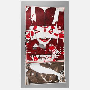 Horst Janssen, ”Laatzen's Bilderbogen Nr. 4” und Plakat