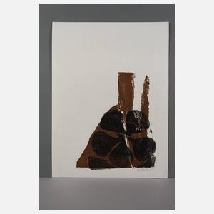 Prof. HAP Grieshaber, ”Altes Blatt”