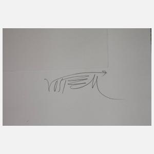 Wolf Vostell, ”Der Diskobol von Myron”