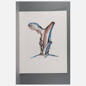 Wolf Vostell, ”Die Nike von Samotrake”