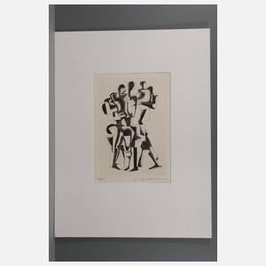 Ossip Zadkine, Figurative Komposition