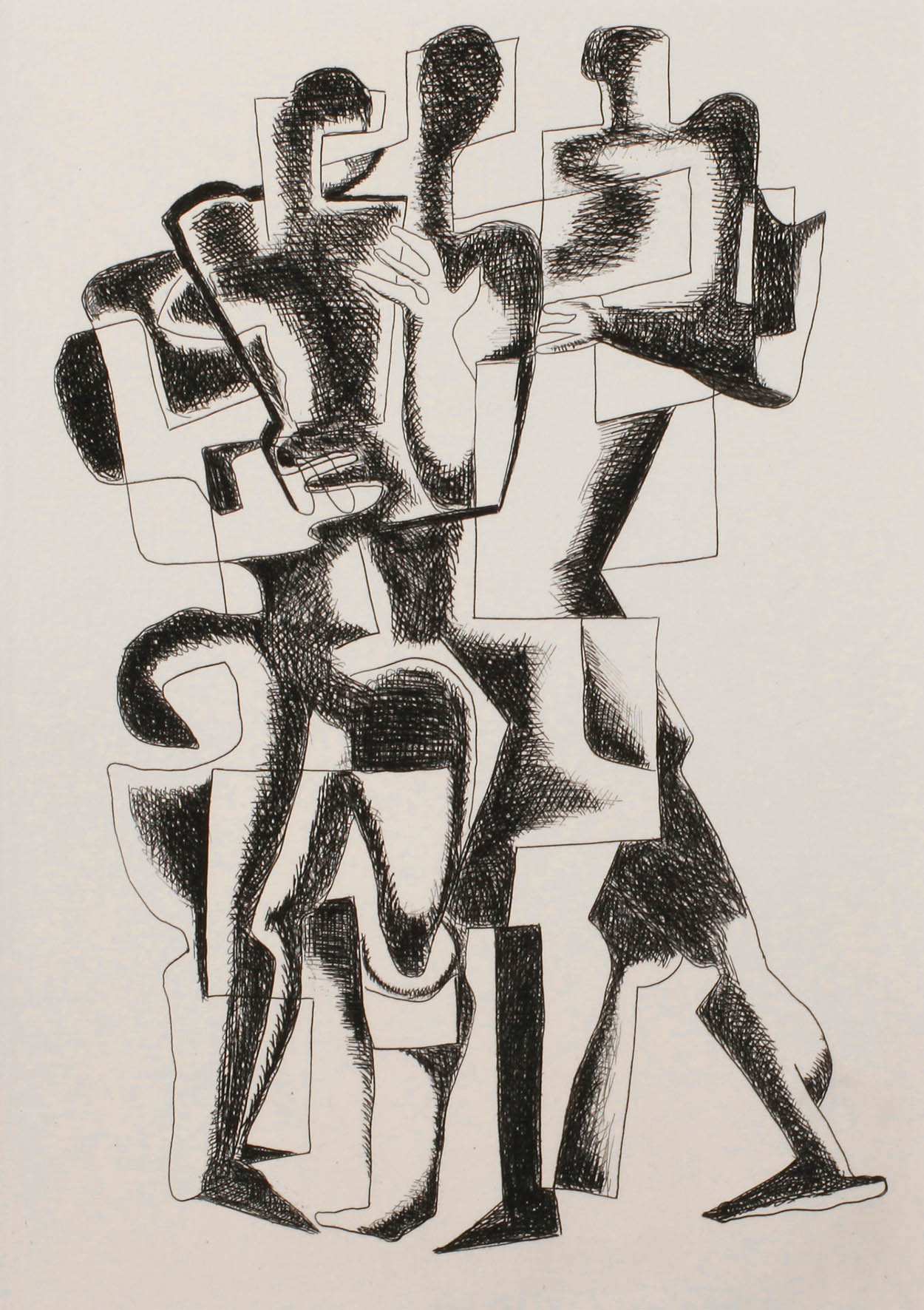 Ossip Zadkine, Figurative Komposition