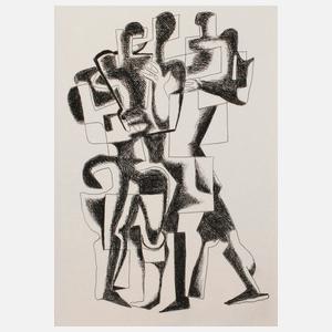 Ossip Zadkine, Figurative Komposition