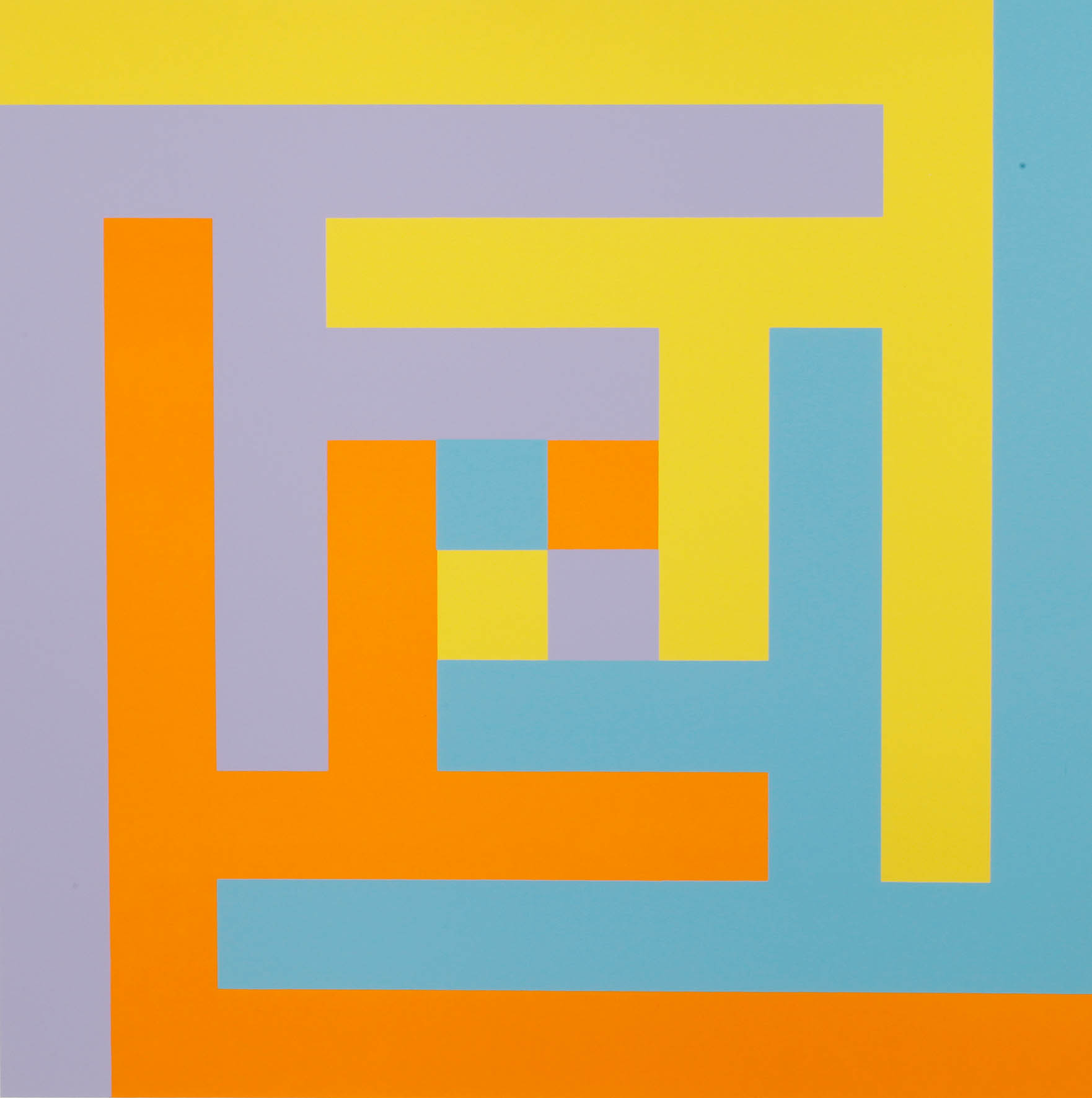 Richard Paul Lohse, ”Vier gebundene Gruppen”