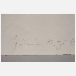 Heinz Schumann, Schriftkunstblatt